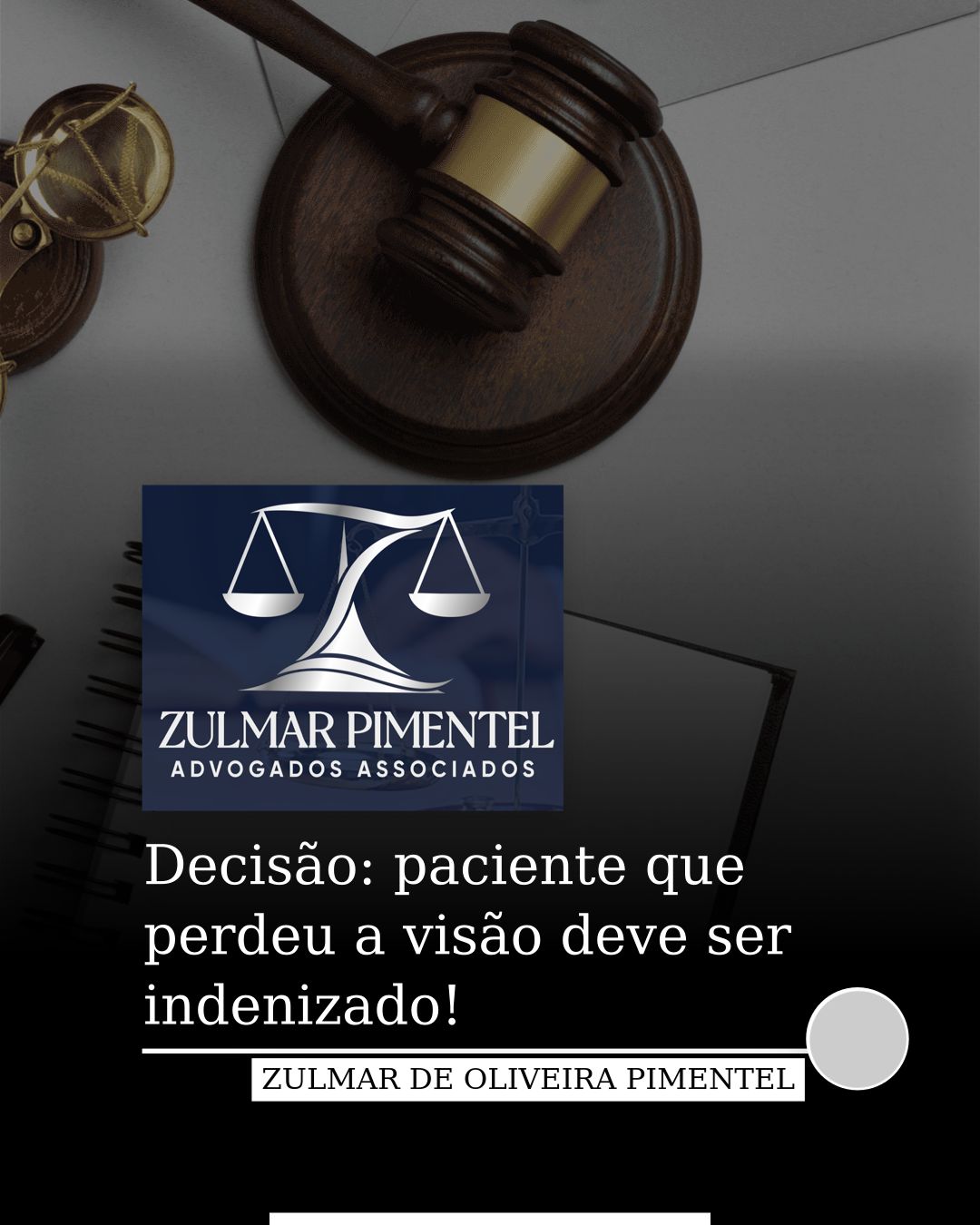 O TJ/DF proferiu uma sentença condenatória contra o Distrito Federal e o Instituto de Gestão Estratégica de Saúde do Distrito Federal. O motivo foi devido a falhas na prestação de serviços médicos, que resultaram na perda de visão de um paciente. O caso teve início em fevereiro de 2021, quando o paciente procurou o pronto-socorro do IHB (Instituto Hospital de Base do Distrito Federal). Após dois dias, foi diagnosticada uma hemorragia vítrea no olho esquerdo. Em abril de 2021, foi solicitado com urgência um exame de ecografia ocular, que só foi realizado no dia 29 do mesmo mês. O resultado do exame confirmou a presença de hemovítreo e o descolamento total da retina esquerda. Após o exame, a cirurgia foi realizada em dezembro de 2021, mas não foi possível reverter a perda de visão. De acordo com o desembargador, a falha na prestação do serviço médico oferecido pelo Instituto de Gestão Estratégica do Distrito Federal e pelo Distrito Federal é evidente. A conduta imperita da equipe médica e a demora no diagnóstico e tratamento resultaram na perda visual irreversível do paciente. Com isso, o colegiado manteve a decisão condenatória. Foi ordenado, então, que os réus paguem solidariamente uma indenização de R$ 40 mil por danos morais. Além disso, devem reembolsar R$ 9,5 mil ao paciente pelas despesas médicas causadas devido à demora no procedimento cirúrgico. O Tribunal também reconheceu o direito do autor à pensão vitalícia mensal equivalente a um salário mínimo pela perda definitiva da visão no olho esquerdo, que limitou sua capacidade de trabalho. Siga o nosso perfil para acompanhar mais notícias como esta! #medico #paciente #indenizacao #jurisoft #trend #perdadevisao #tjdf