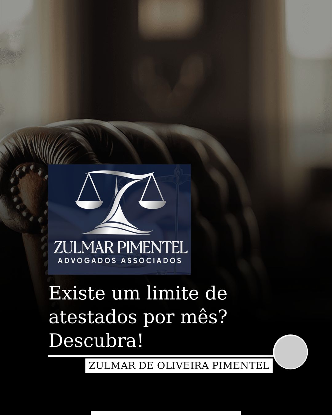 Trabalhador, sabia que não há um limite mensal para apresentação de atestados? Contudo, existem alguns pontos de atenção. Vamos entender! A Consolidação das Leis do Trabalho (CLT), bem como as demais legislações que regem as relações de emprego, não estabelecem qualquer limite de atestados por mês. Entretanto, se eles forem todos sobre a mesma doença ou motivo, fique atento sobre quem deverá arcar com o seu salário. Se a soma dos dias de afastamento previstos nos atestados for igual ou inferior a 15 dias, a própria empresa deve arcar com o salário durante o período de afastamento. Mas se for superior, a responsabilidade pelo pagamento passa a ser do INSS a partir do 16º dia. Ficou com alguma dúvida? Entre em contato com um advogado especialista na área. #jurisoft #trabalhista #direitodotrabalho #atestados #limitedeatestados #responsabilida